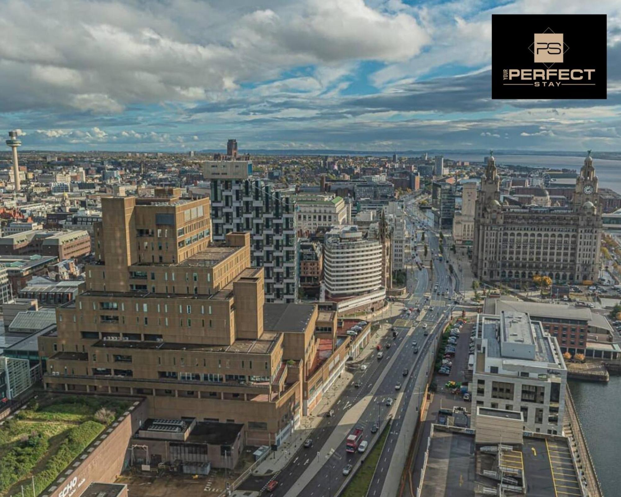 The Lexington - Liverpool City Centre 24 Hour Gym - Your Perfect Stay - City And Waterfront Views Exterior foto